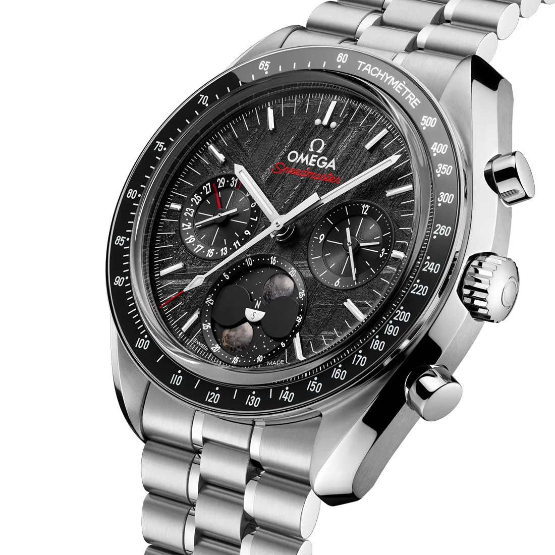 スピードマスター ムーンフェイ﻿ズ 43MM 304.30.43.52.01.001｜オメガ