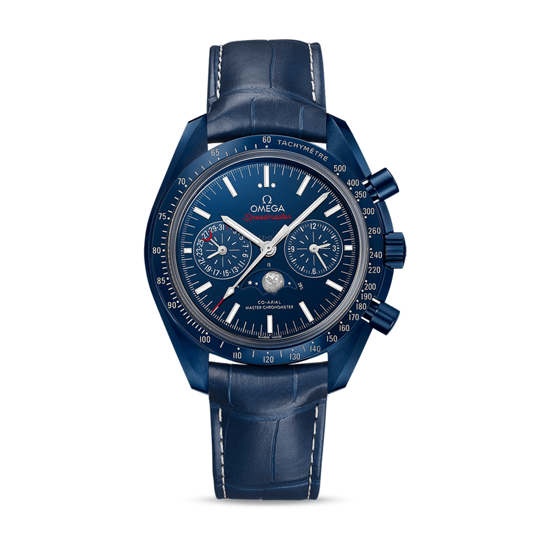 SPEEDMASTER MOONWATCH MASTER CHRONOMETER MOONPHASE 44.25MM "BLUE SIDE OF THE MOON"