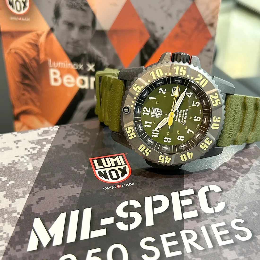 ミルスペック 3350シリーズ Ref.3367.OLIVE｜ルミノックス – アイアイ