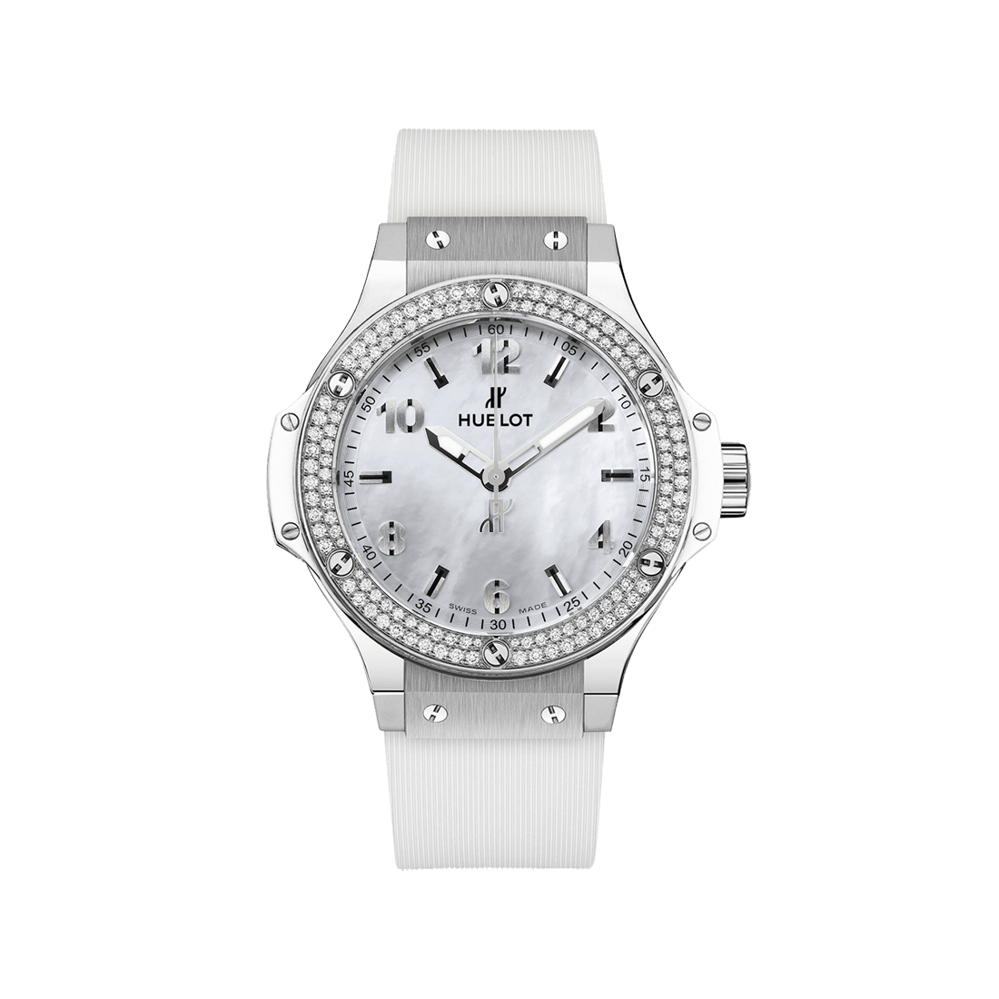 Big Bang All White Diamond Mother of Pearl 38mm (Japan Only)
