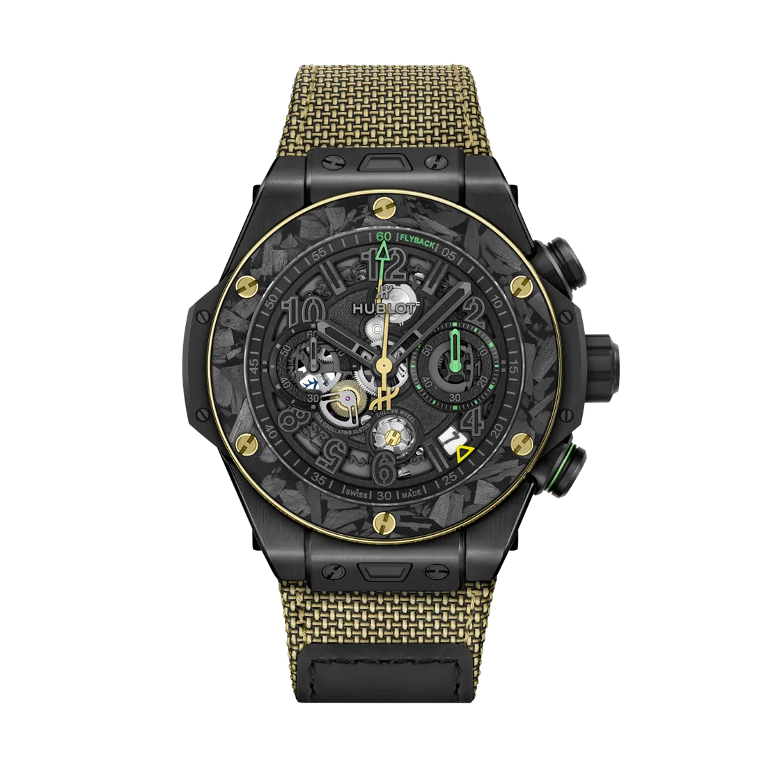 ビッグ・バン リローデッド ウサイン・ボルト セラミックカーボン 44mm (2026年モデル)