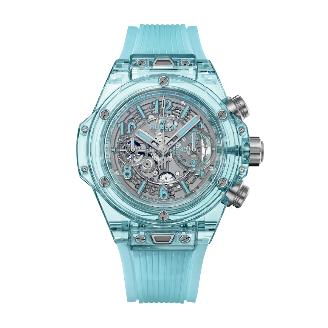 ビッグ・バン ウニコ ウォーターブルーサファイア 44mm (2025年モデル)