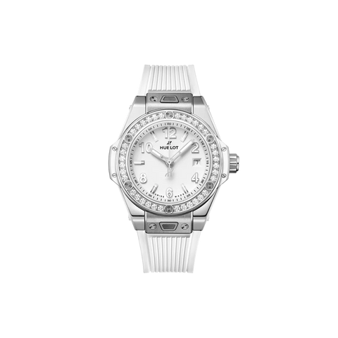Big Bang One Click Steel White Diamonds 33mm