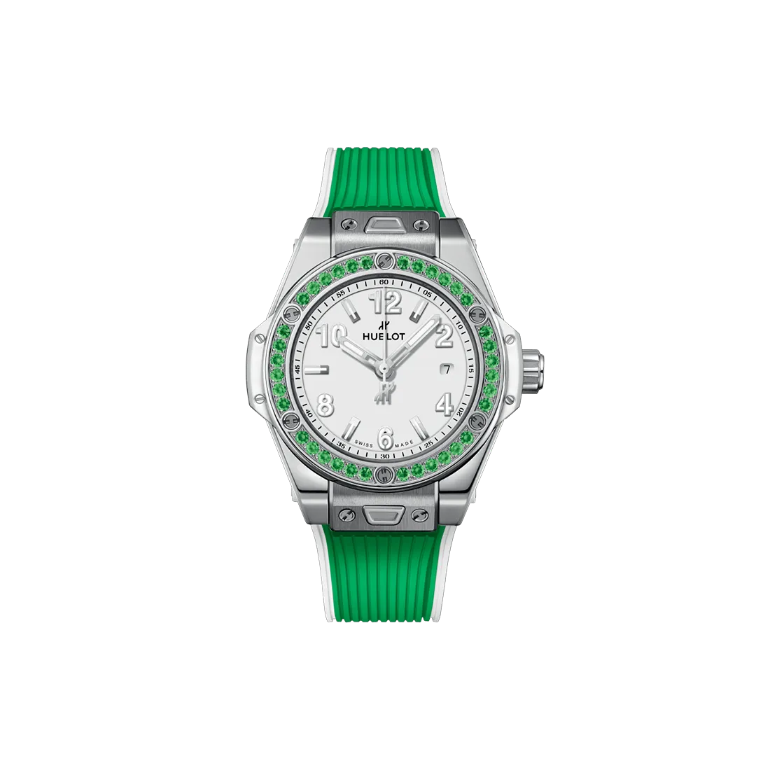 ビッグ・バン ワンクリック ジョイフル スチール アップルグリーン 33mm (2025年モデル)