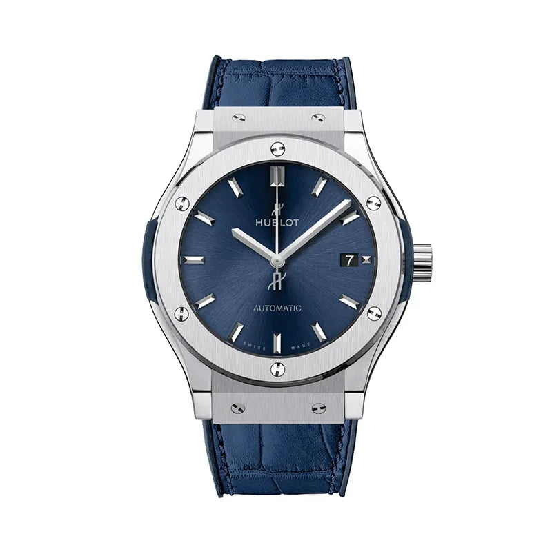 クラシック・フュージョン チタニウム ブルー 45mm