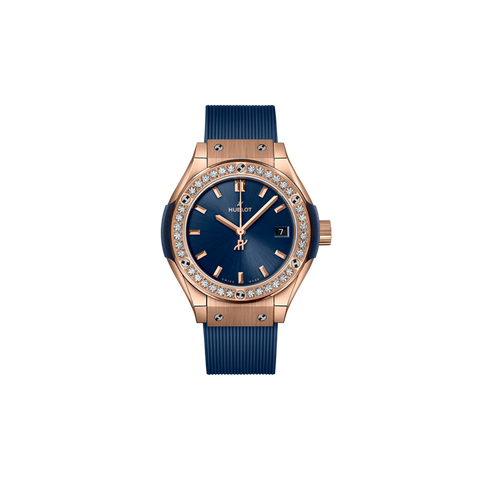 生産終了 / クラシック・フュージョン キングゴールド ブルー ダイヤモンド 29mm (2024年モデル)