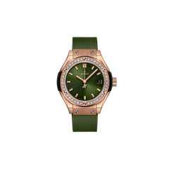 生産終了 / クラシック・フュージョン キングゴールド グリーン ダイヤモンド 29mm (2024年モデル)