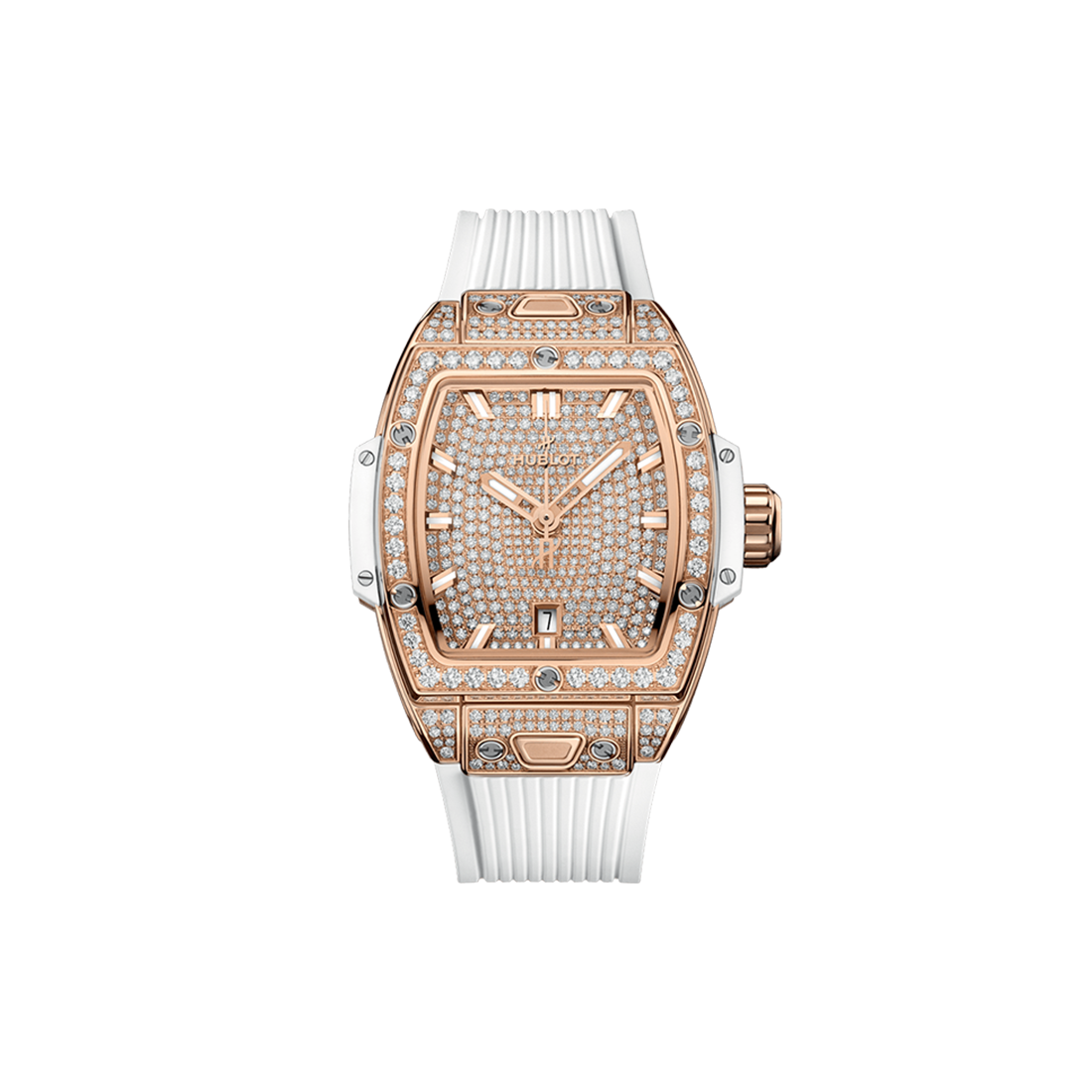 スピリット オブ ビッグ・バン キングゴールド ホワイト フルパヴェ 32mm (2024年モデル)