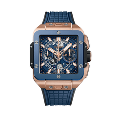 スクエア・バン ウニコ キングゴールド ブルーセラミック 42mm (2024年モデル)