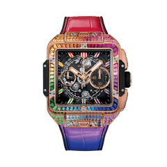 スクエア・バン ウニコ キングゴールド レインボー 42mm (2024年モデル)