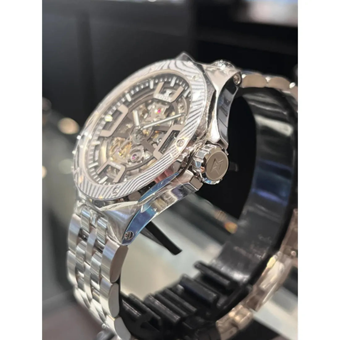 デルフィン オリジナル メカノ オートマティック ダマスカス