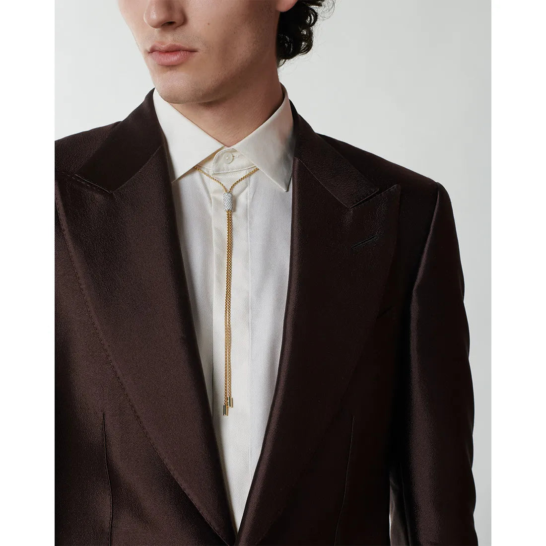 ARIA ダイヤモンドパヴェのスライドネックレス