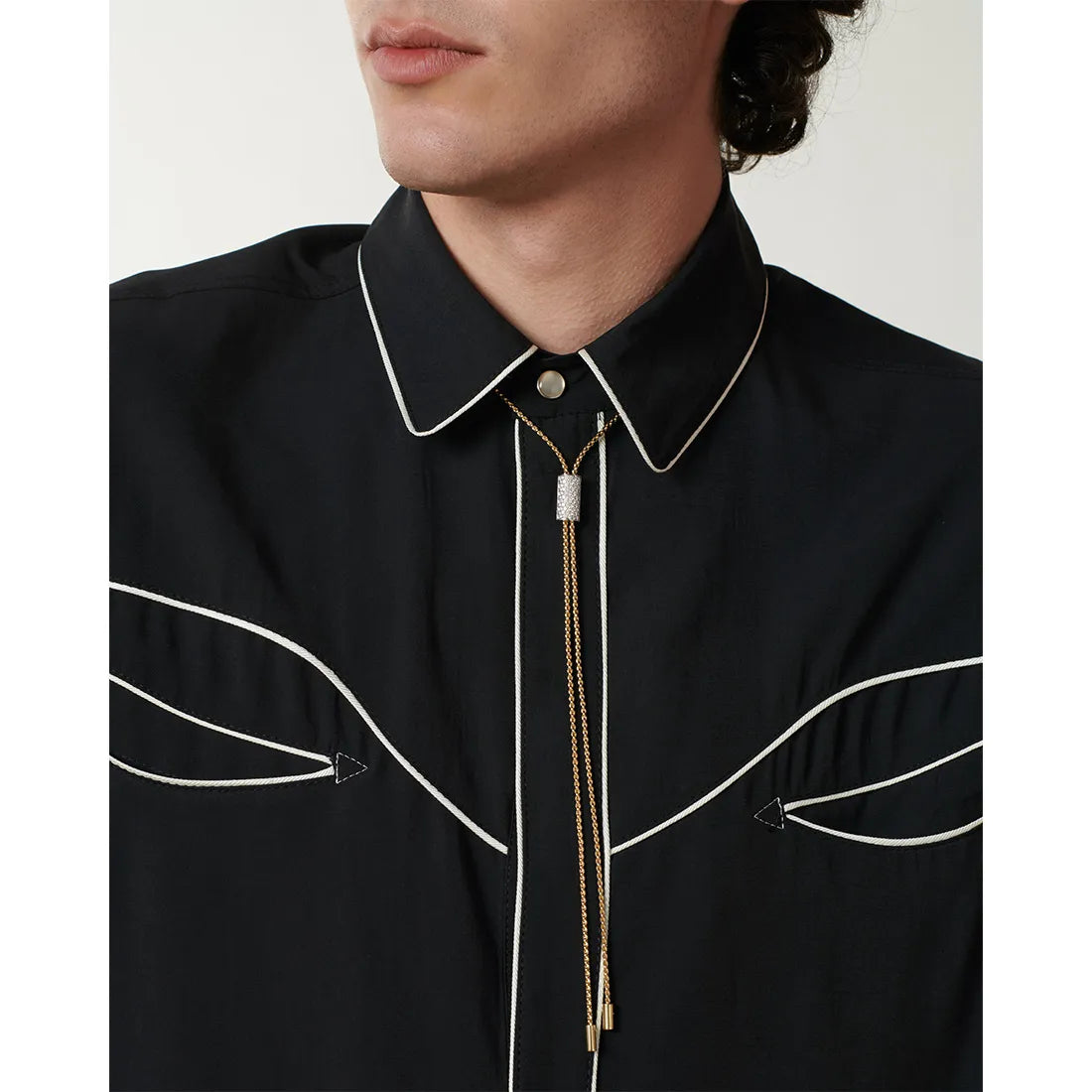 ARIA ダイヤモンドパヴェのスライドネックレス