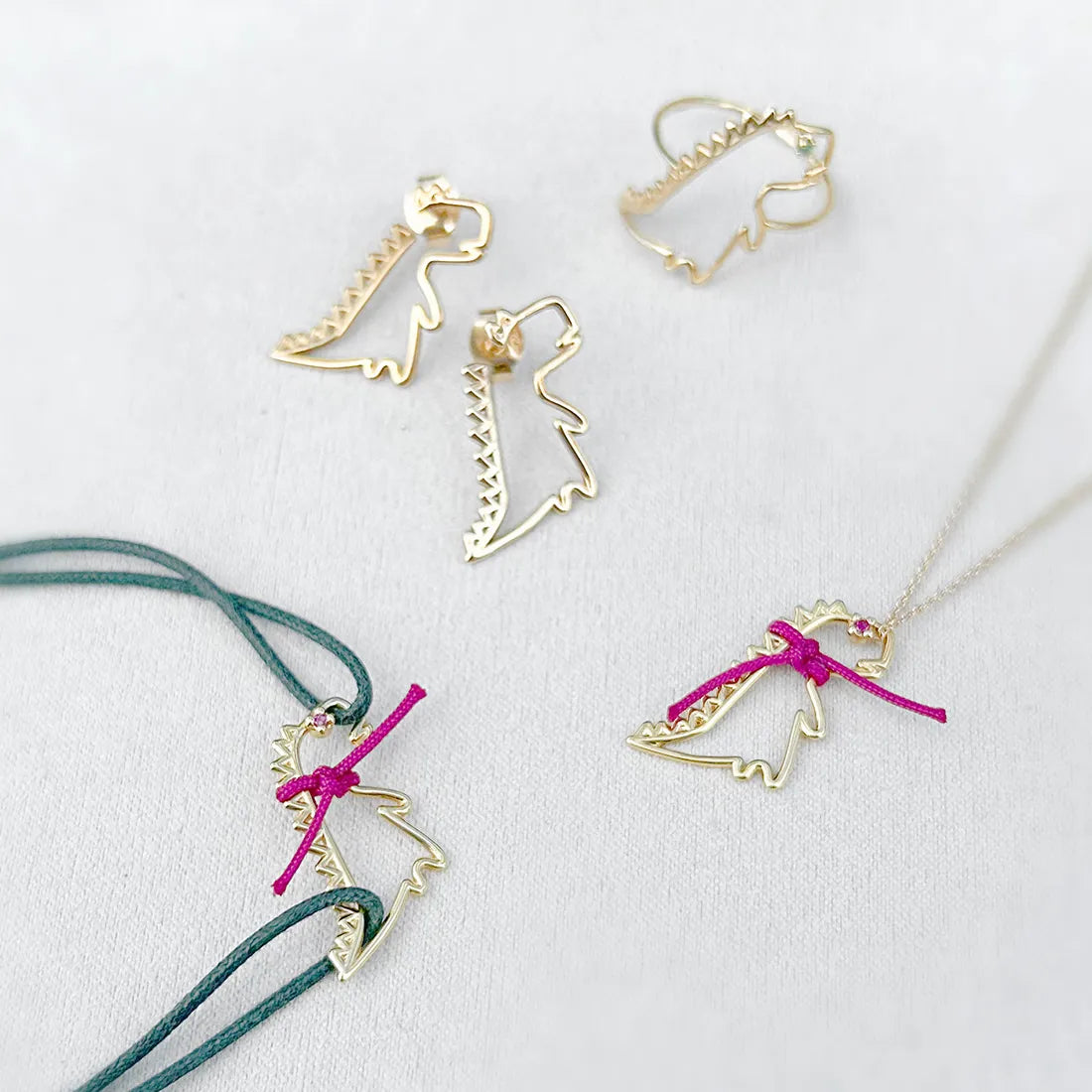 EYEEYEISUZU限定》DINO ルビー ネックレス (99.SNRPUH90024YG09K