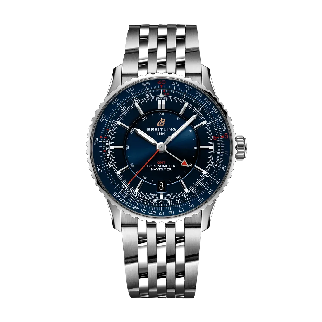 ナビタイマー オートマチックGMT 41 侍ジャパン リミテッド