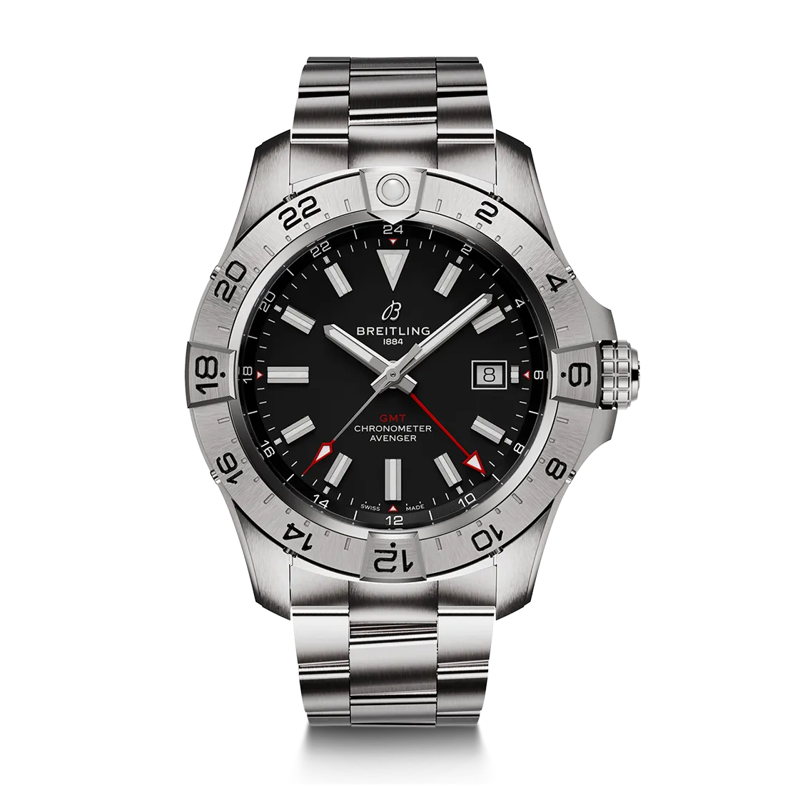 アベンジャー オートマチック GMT 44 A32320101B1A1