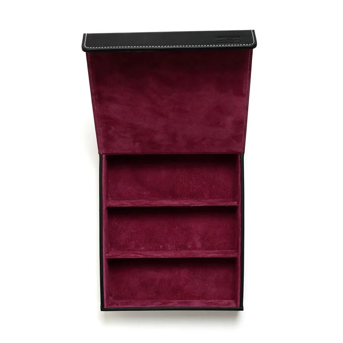 CRAFTMANSHIP COLLECTION BOX FOR 3 / SOMES SADDLE / Black & Dark Red