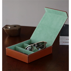 CRAFTMANSHIP COLLECTION BOX FOR 3 / SOMES SADDLE / Black & Dark Red