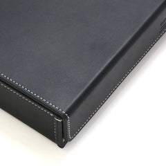 CRAFTMANSHIP COLLECTION BOX FOR 3 / SOMES SADDLE / Black & Dark Red