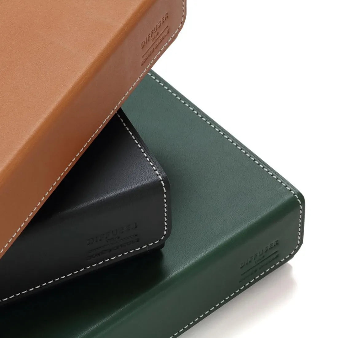 CRAFTMANSHIP COLLECTION BOX FOR 3 / SOMES SADDLE / Black & Dark Red
