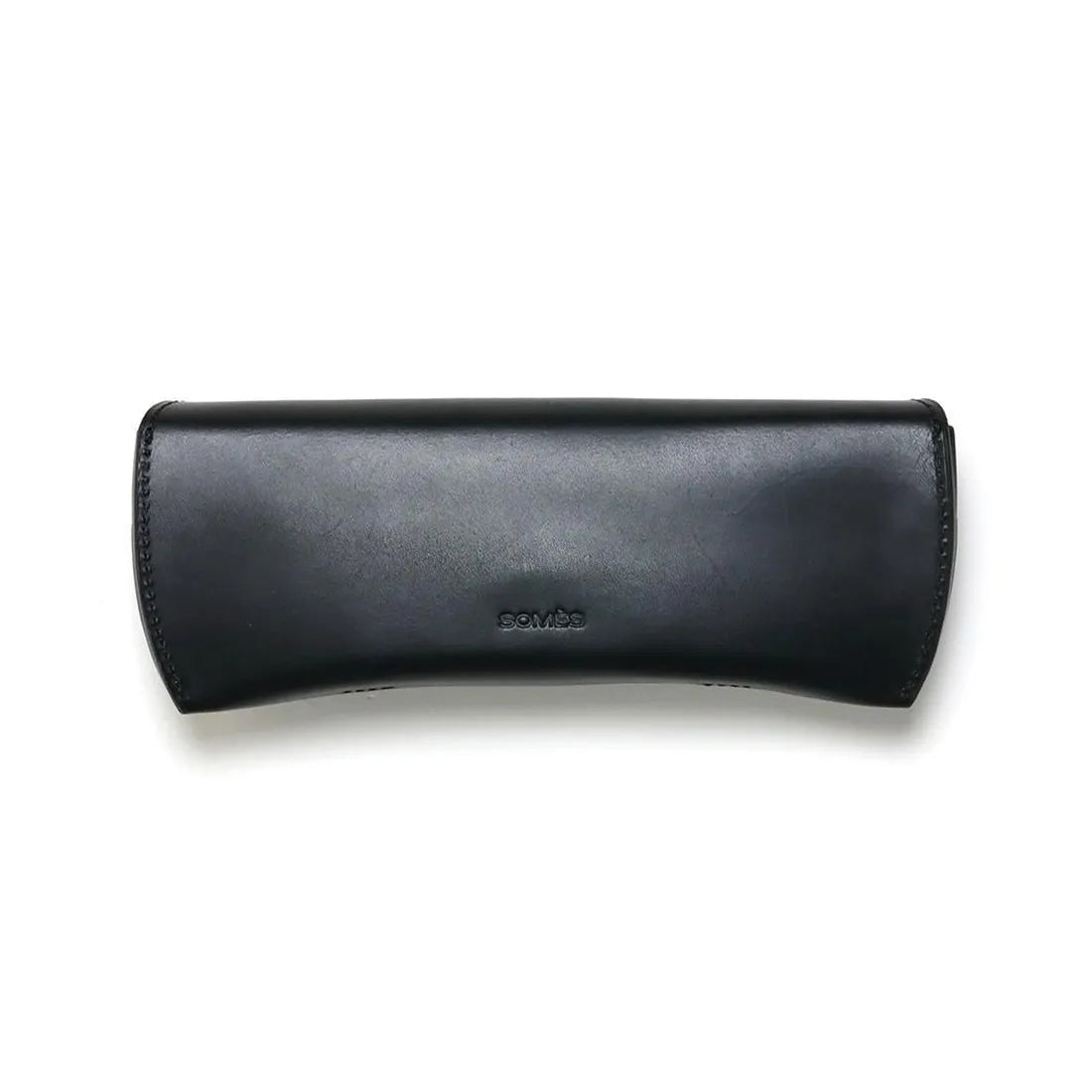 PATCHWORK LEATHER EYEWEAR CASE / SOMES SADDLE / Black - flap type