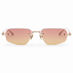 JUNO-THREE［Col.：Brushed Gold / Lenses Col.：Mars to Amber］