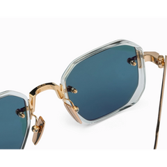 JUNO-TWO［Col.：Crystal Clear / Lenses Col.：Deep Emerald Green］