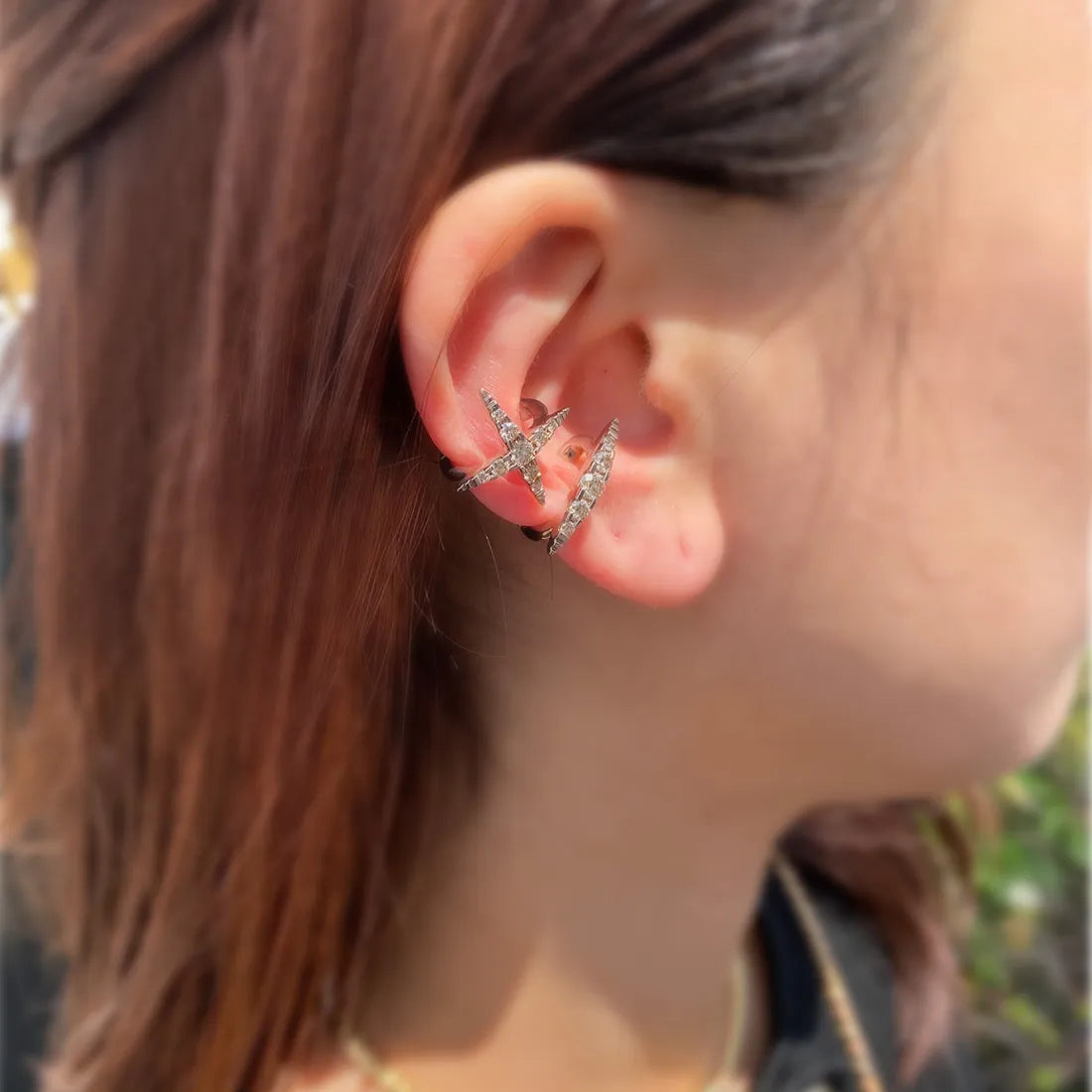 kashikei band earrings