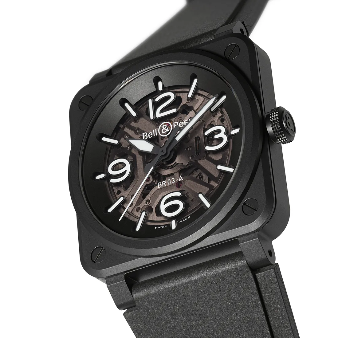 BR-03 SKELETON BLACK CERAMIC