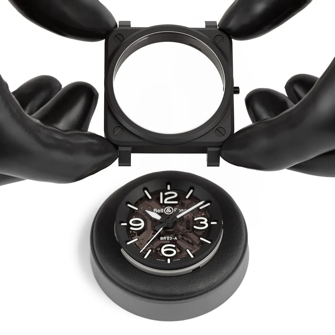 BR-03 SKELETON BLACK CERAMIC