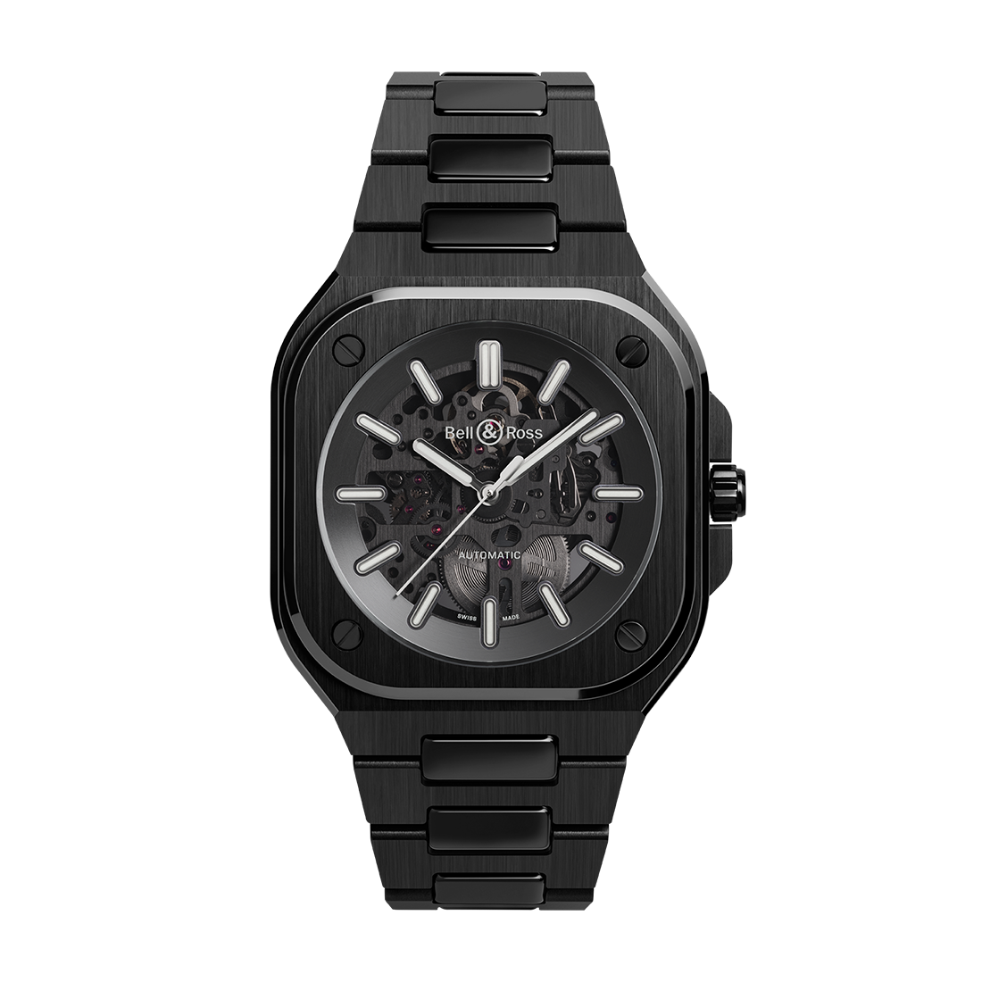 BR 05 SKELTON BLACK CERAMIC