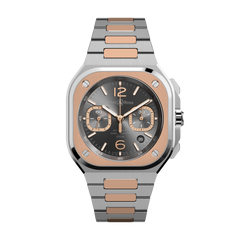 BR 05 CHRONO GREY STEEL & GOLD