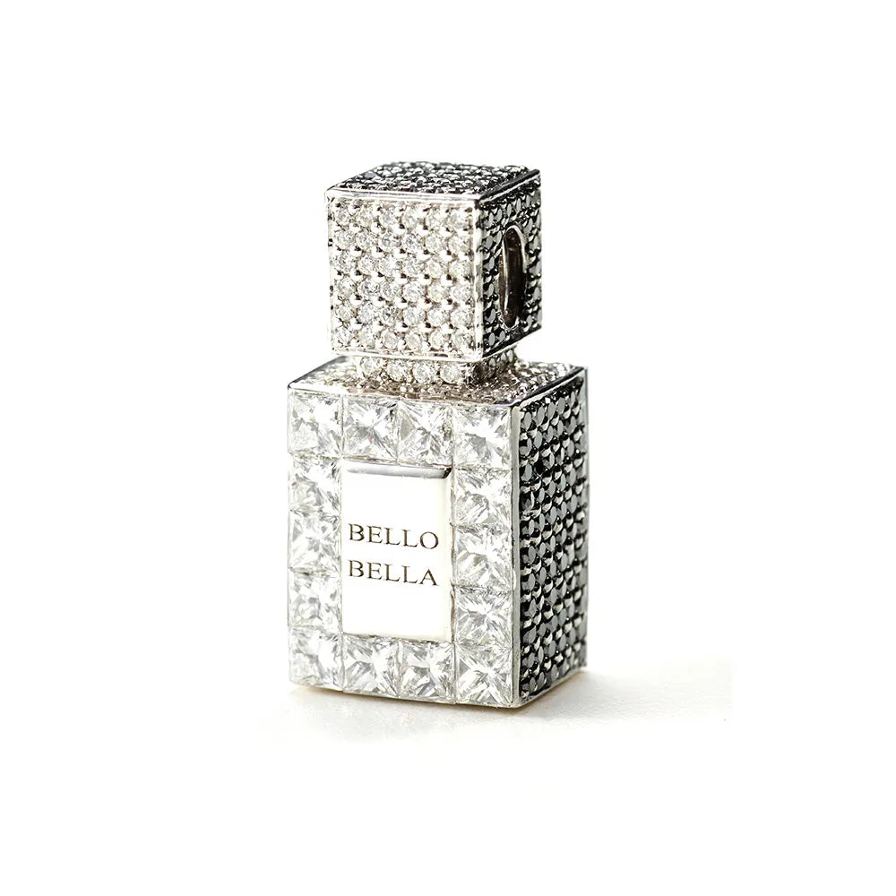 BELLO-BELLA Fragranza la Mistero ブラックダイヤ&ホワイト M サイズ (PT950)