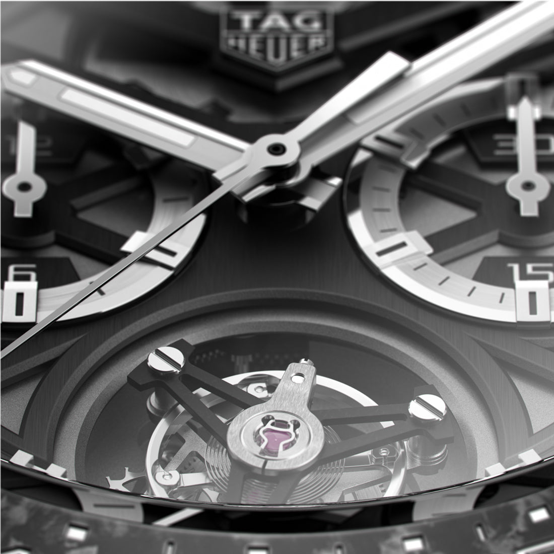 タグ･ホイヤー カレラ トゥールビヨン クロノグラフ 45mm