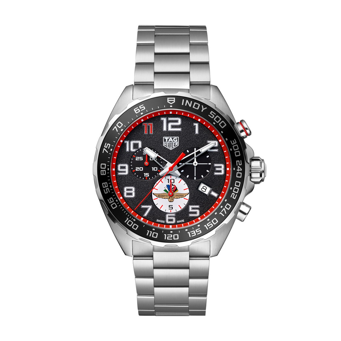タグ・ホイヤー フォーミュラ1 クロノグラフ インディ500 43mm (2024年モデル)