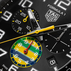 タグ・ホイヤー フォーミュラ1 クロノグラフ × セナ 43mm / 世界限定3000本 (2025年モデル)