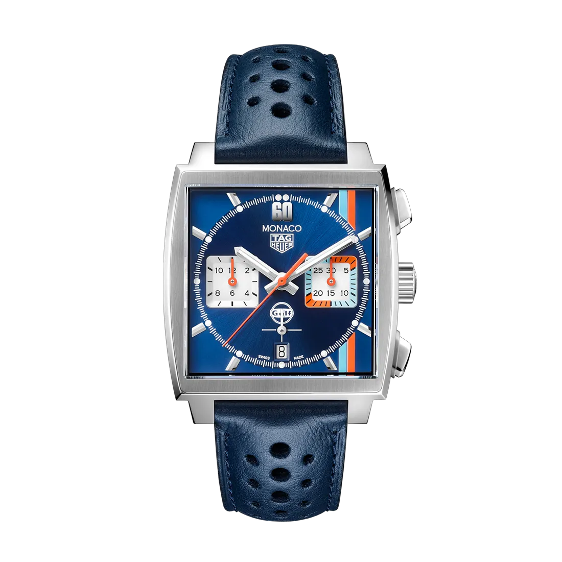 タグ・ホイヤー モナコ キャリバー ホイヤー02 ガルフ スペシャルエディション 39mm (2022年モデル)