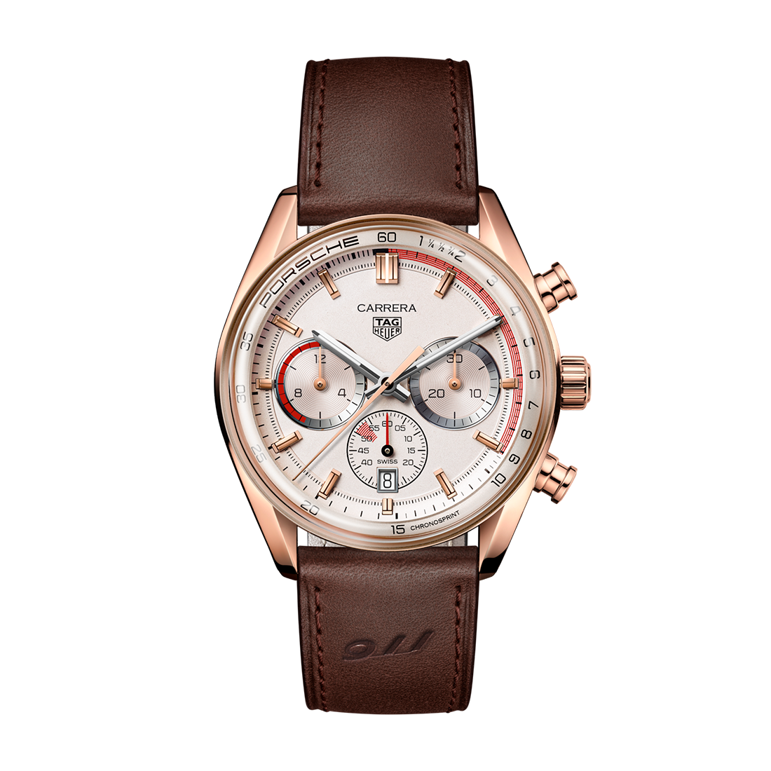 タグ・ホイヤー カレラ クロノスプリント × ポルシェ 42mm (2023年モデル)