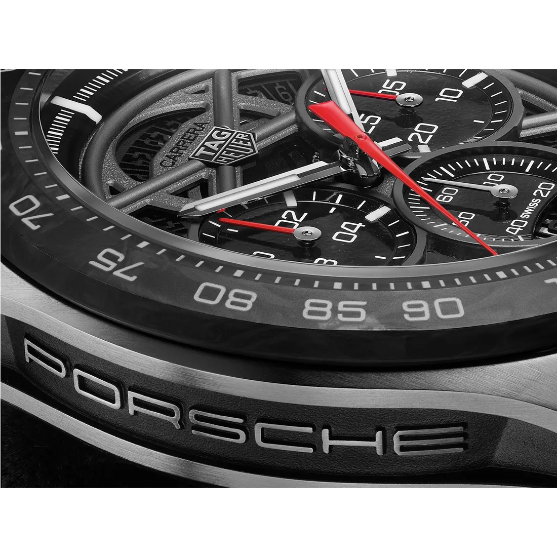 取り扱い終了/ タグ・ホイヤー カレラ クロノグラフ × ポルシェ963 44mm / 世界限定963本 (2024年モデル)