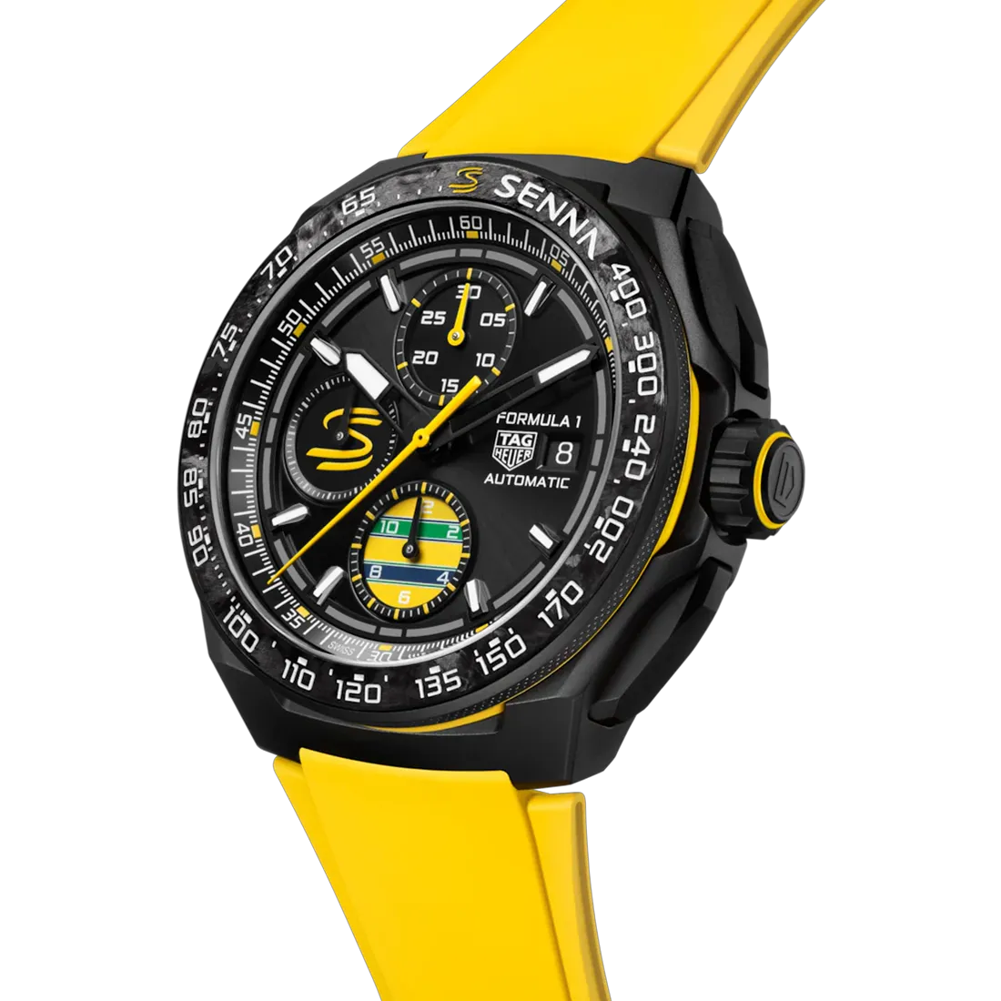 タグ・ホイヤー フォーミュラ1 クロノグラフ × セナ 44mm (2025年モデル)