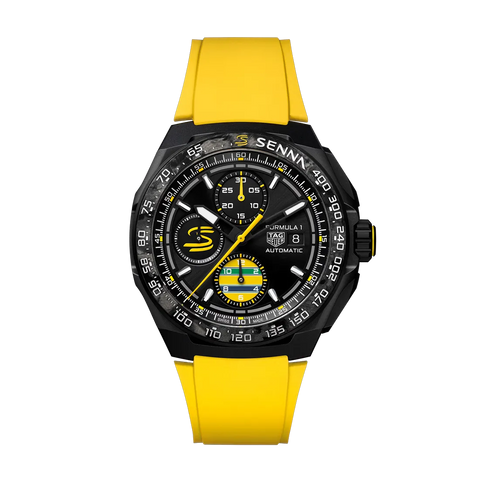 タグ・ホイヤー フォーミュラ1 クロノグラフ × セナ 44mm (2025年モデル)