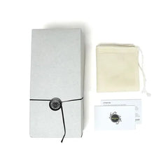 COW LEATHER KEY CASE & GLASS HOLDER / Black