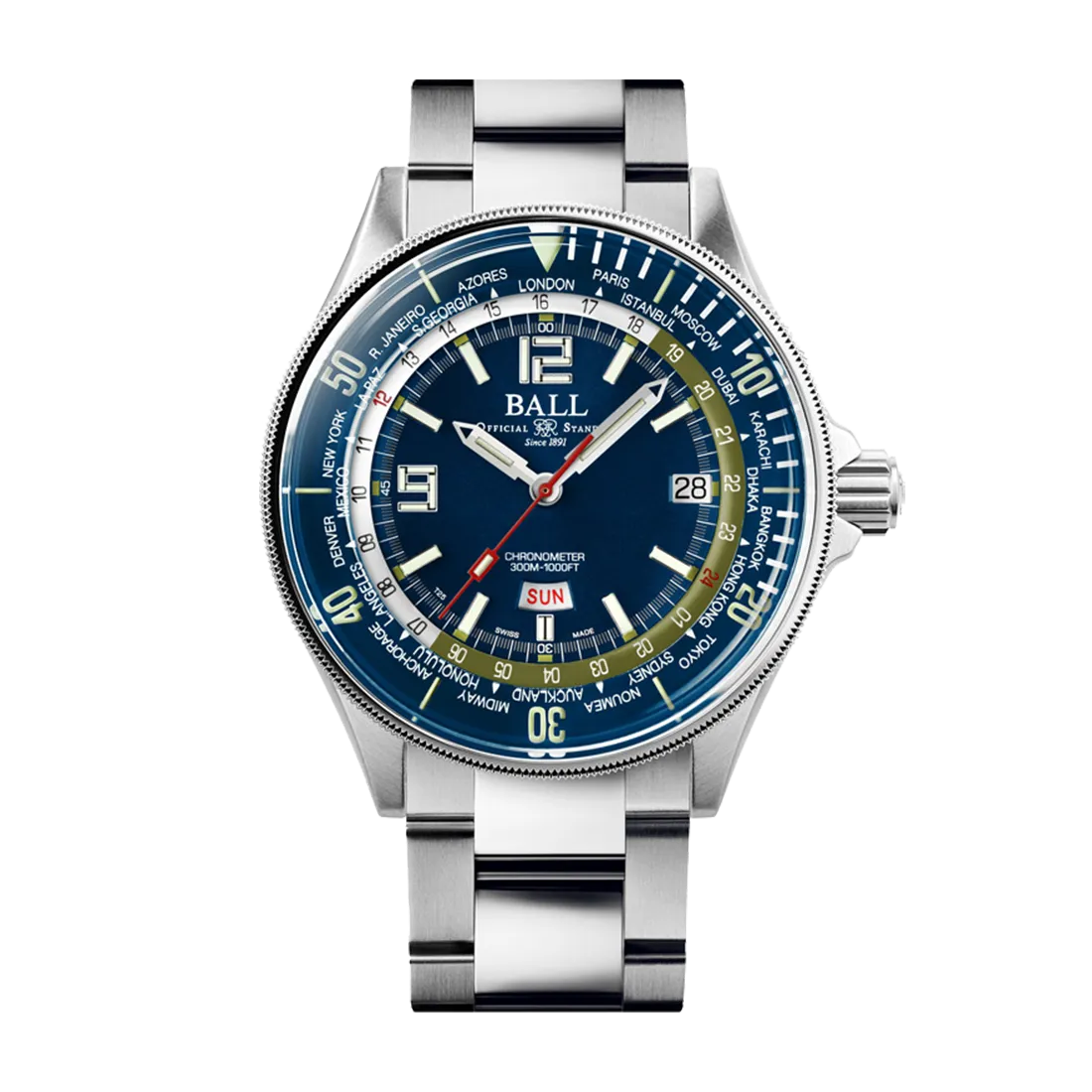 エンジニアマスター ダイバー ワールドタイム / 世界限定1000本