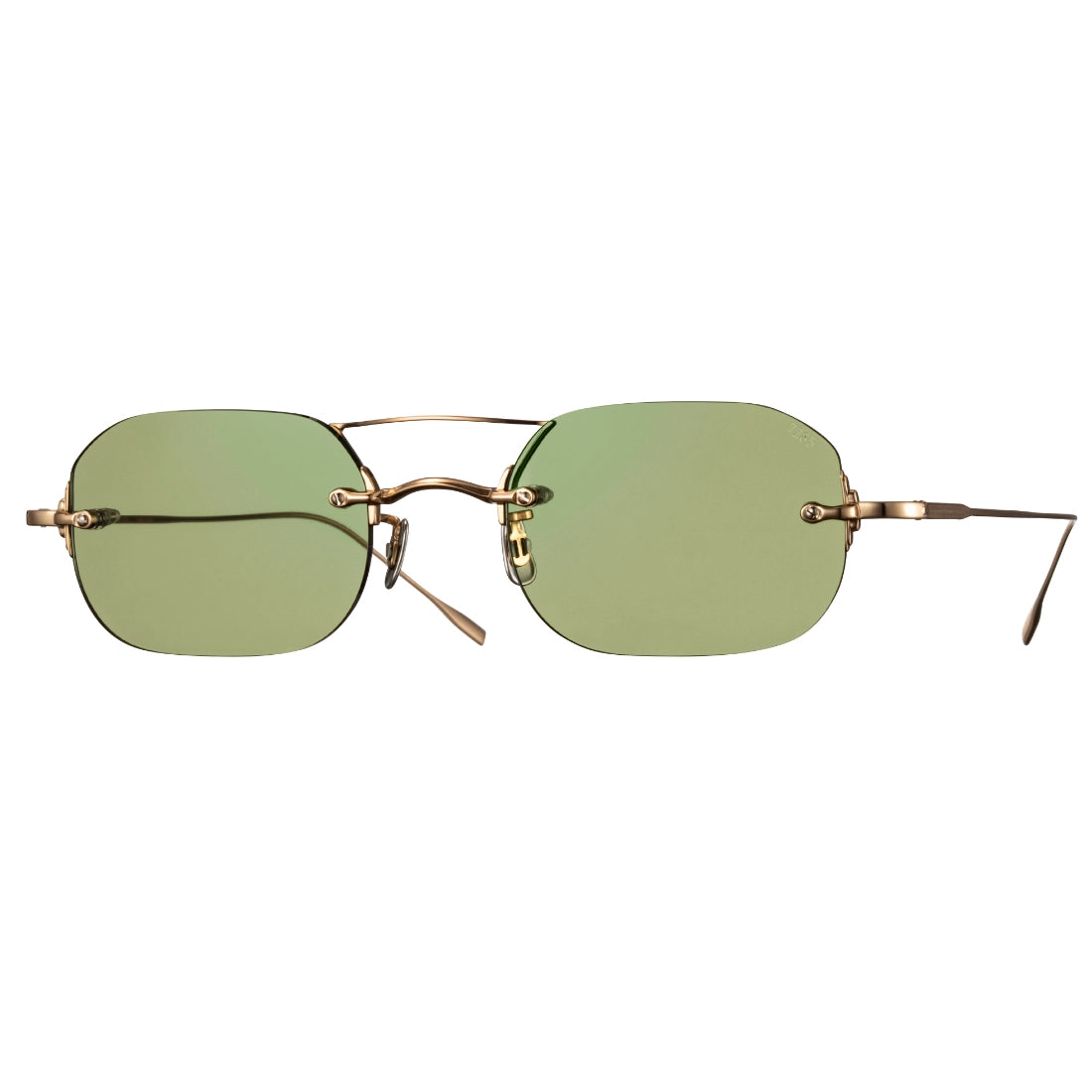 1296-1［Col.900 EYEVAN GOLD / LENS Col.MRM GRN］