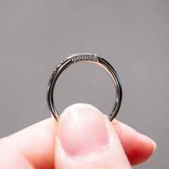 - wedding ring -<br> three sides 