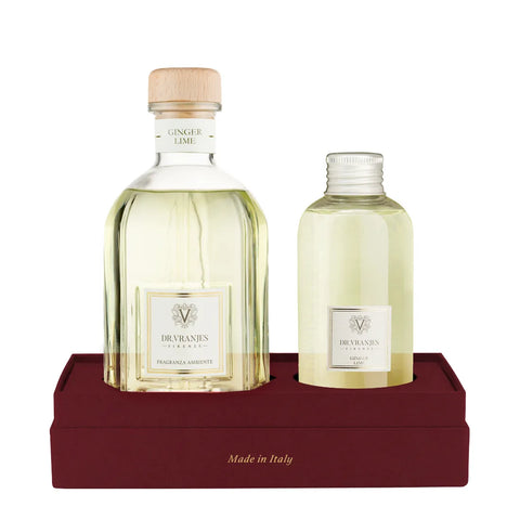 【数量限定】GINGER & LIME〈ジンジャー＆ライム〉250mlディフューザー+150mlリフィル GIFT BOX