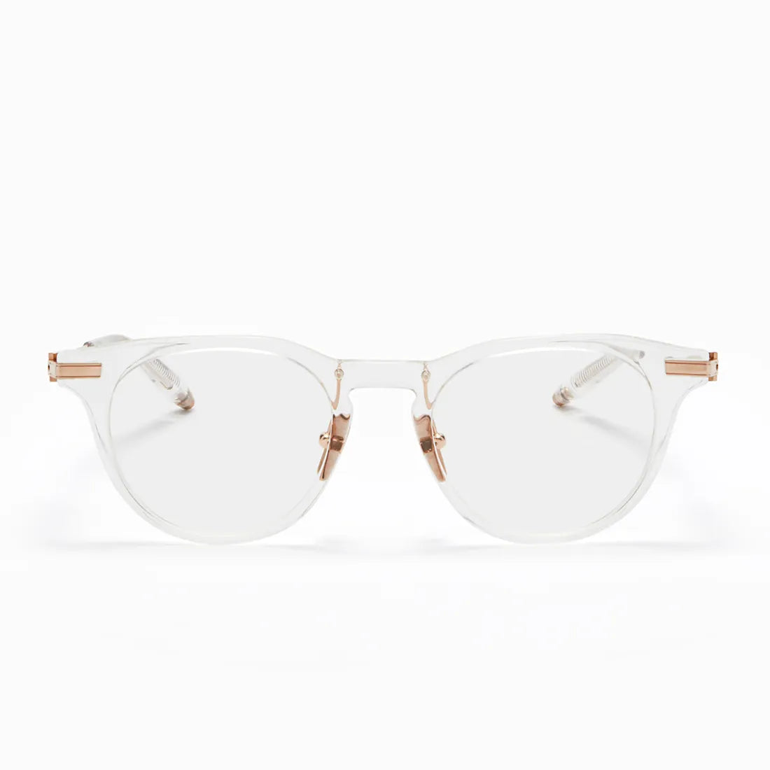 Gemini［Col.：Brushed White Gold - Crystal Clear / Size：50］