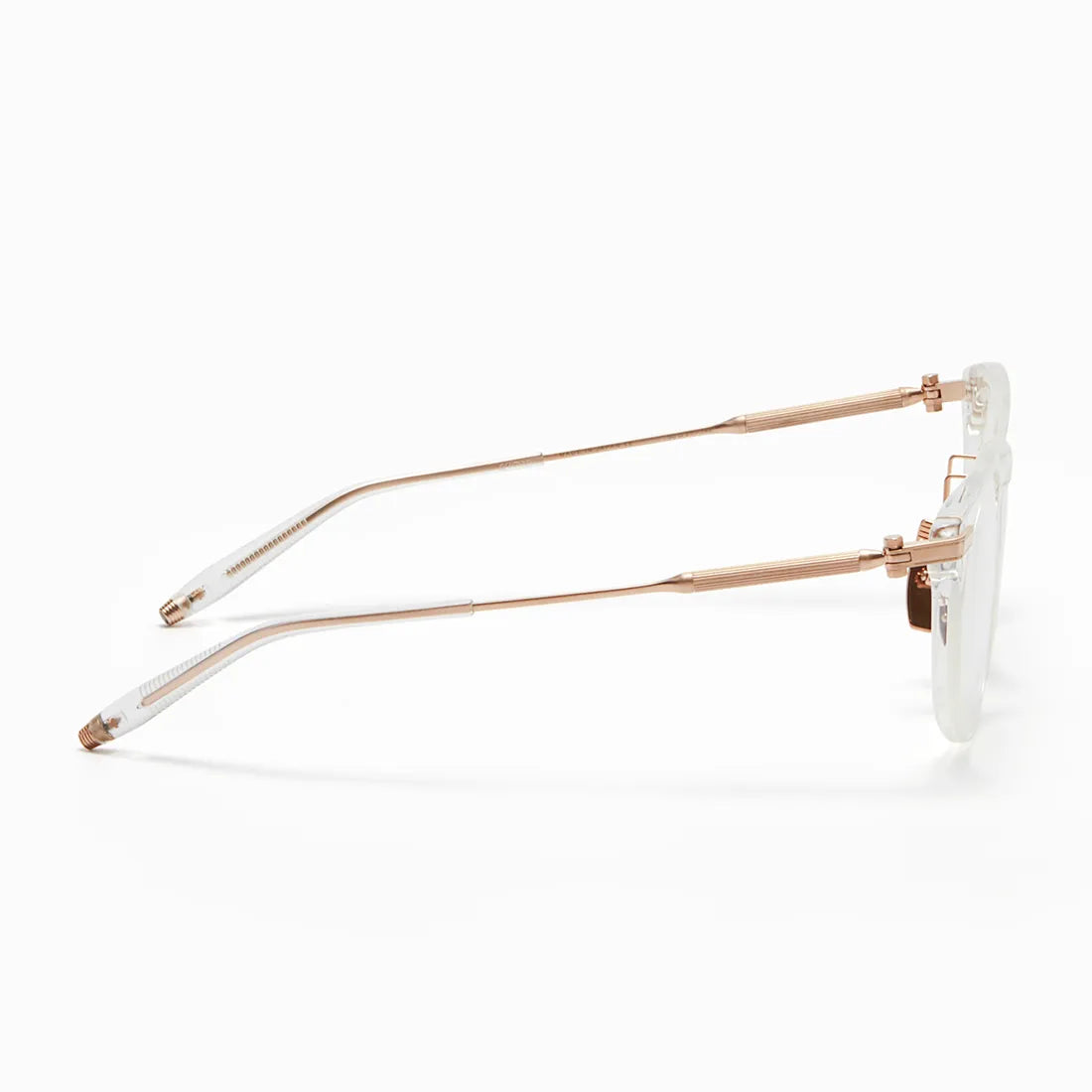 Gemini［Col.：Brushed White Gold - Crystal Clear / Size：50］