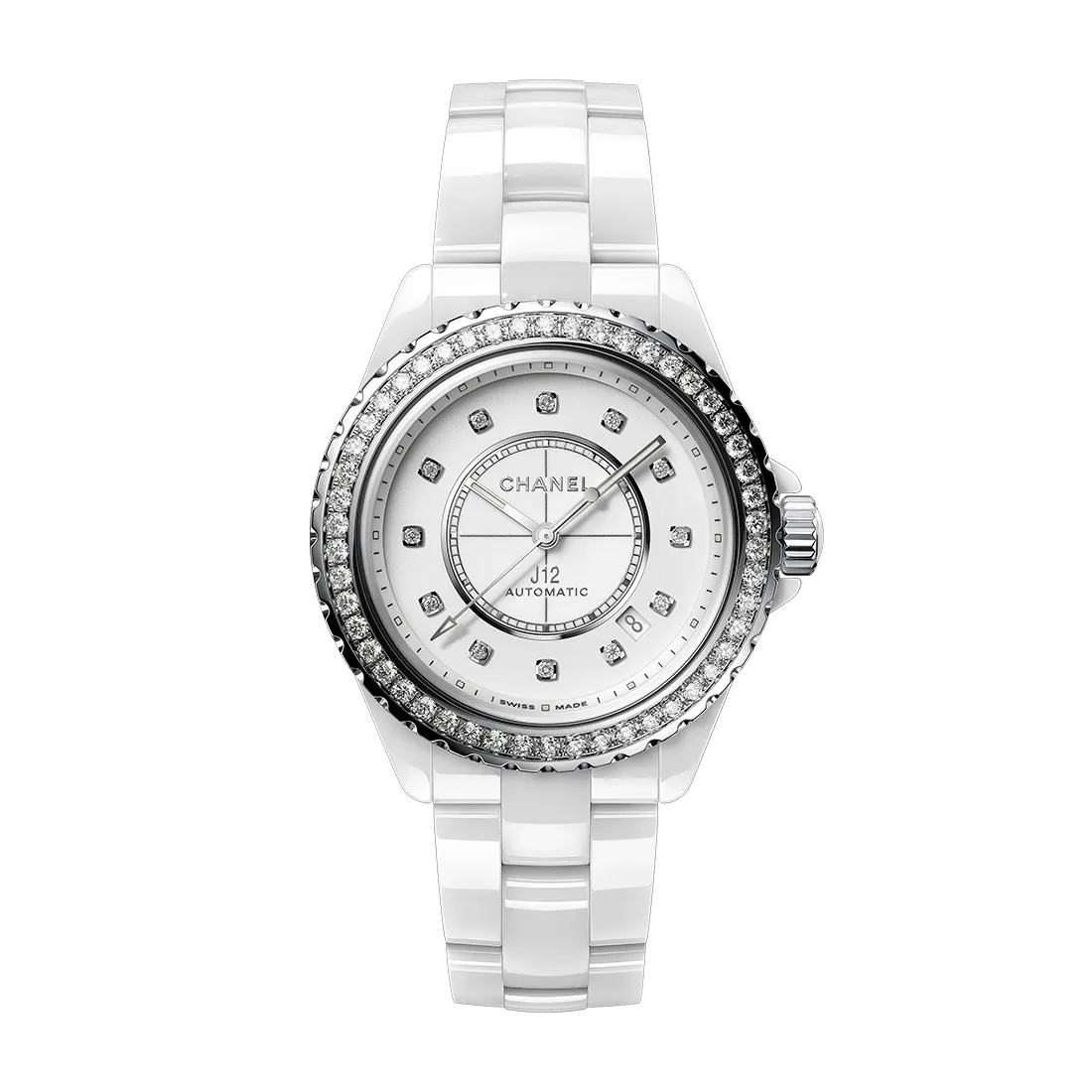 J12 キャリバー 12.1 ダイヤモンドベゼル 38MM