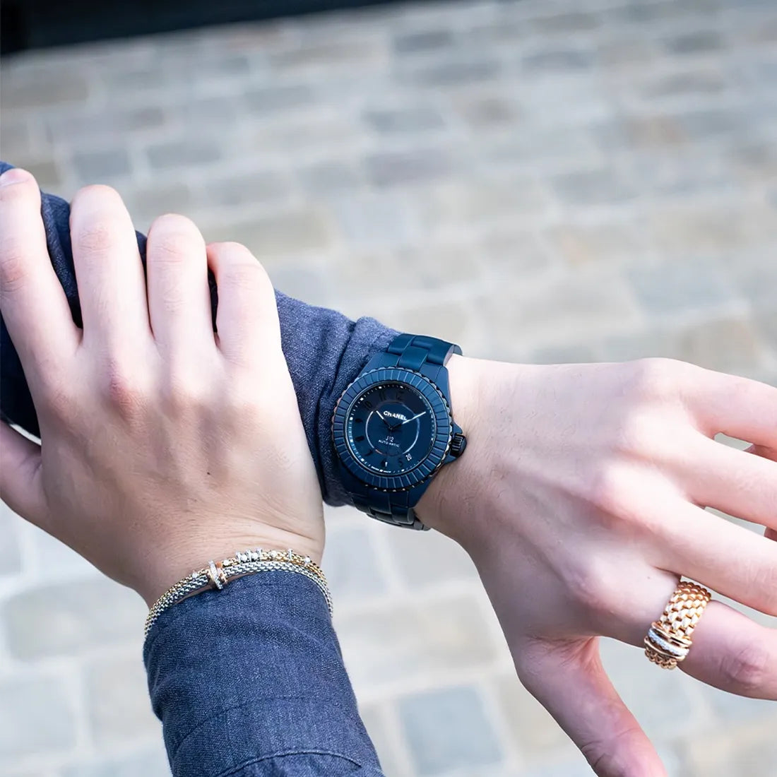 J12 BLEU キャリバー 12.1, 38MM《限定モデル》